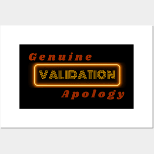 GenHeal Genuine Apology T-Shirt Posters and Art